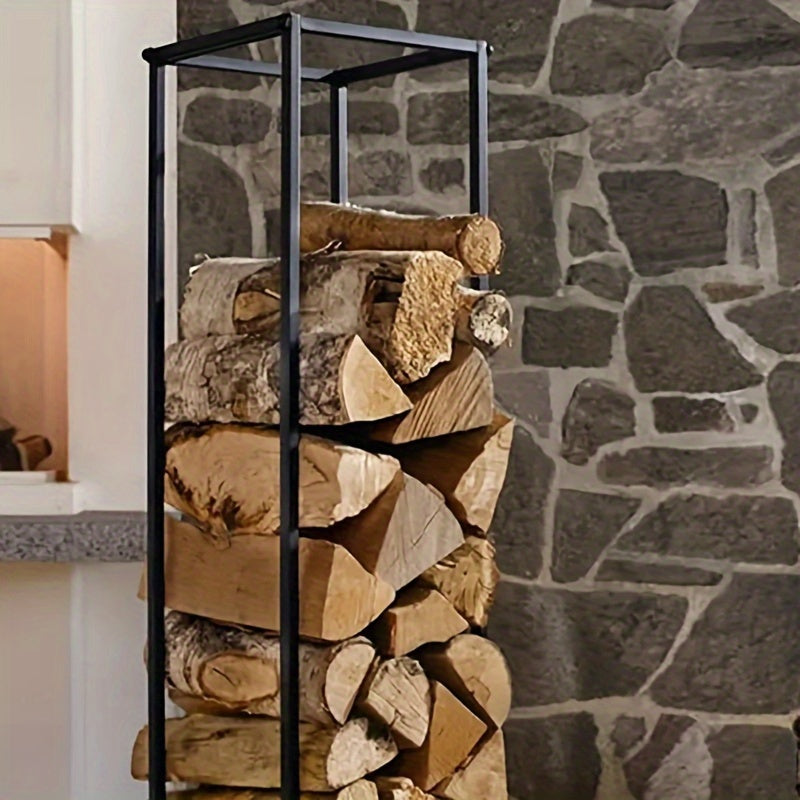 Heavy‑Duty Wood Storage Frame