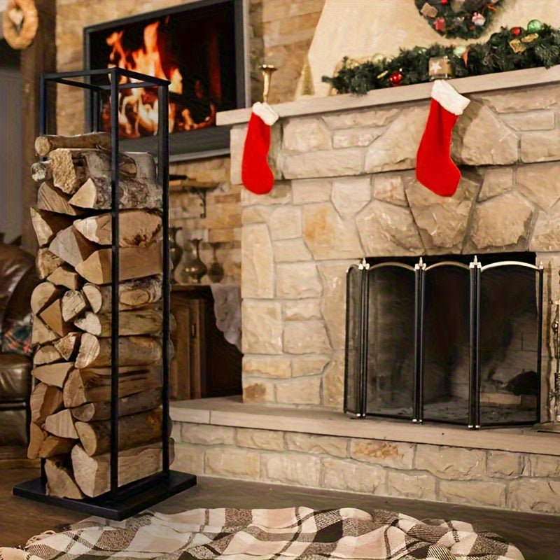 Heavy‑Duty Wood Storage Frame