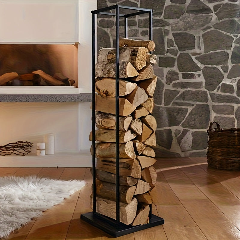 Heavy‑Duty Wood Storage Frame
