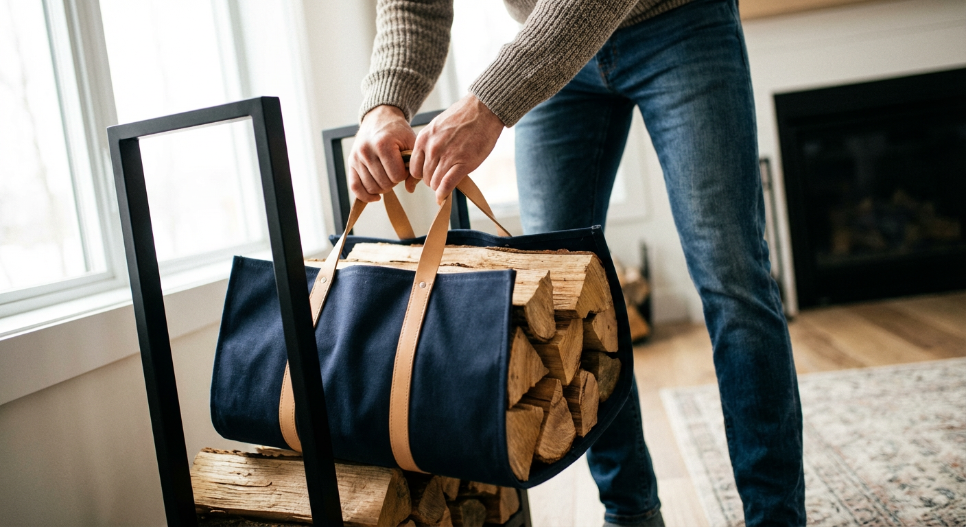 Wood Carry & Storage Set